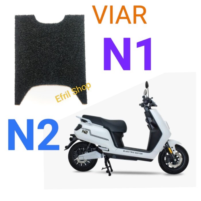 Alas kaki karpet sepeda motor listrik Viar N1 dan Viar N2