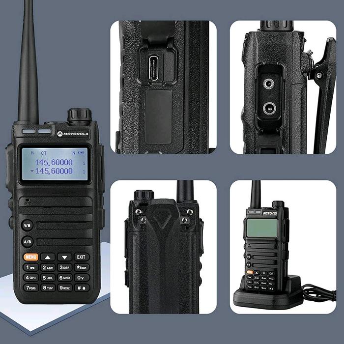 SALE PROMO HT DUAL BAND UHF VHF JARAK JAUH 1-20KM MOTOROLA X9 TWO WAY RADIO WALKIE TALKIE 15 WATT