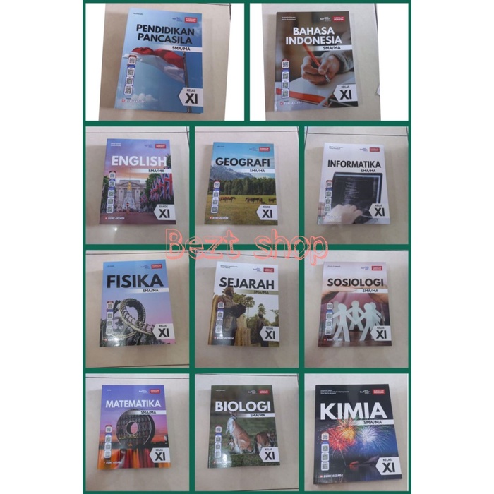 

SALE !!! BUKU PAKET KELAS XI -11 SMA/MA KURIKULUM MERDEKA - BUMI AKSARA READYY
