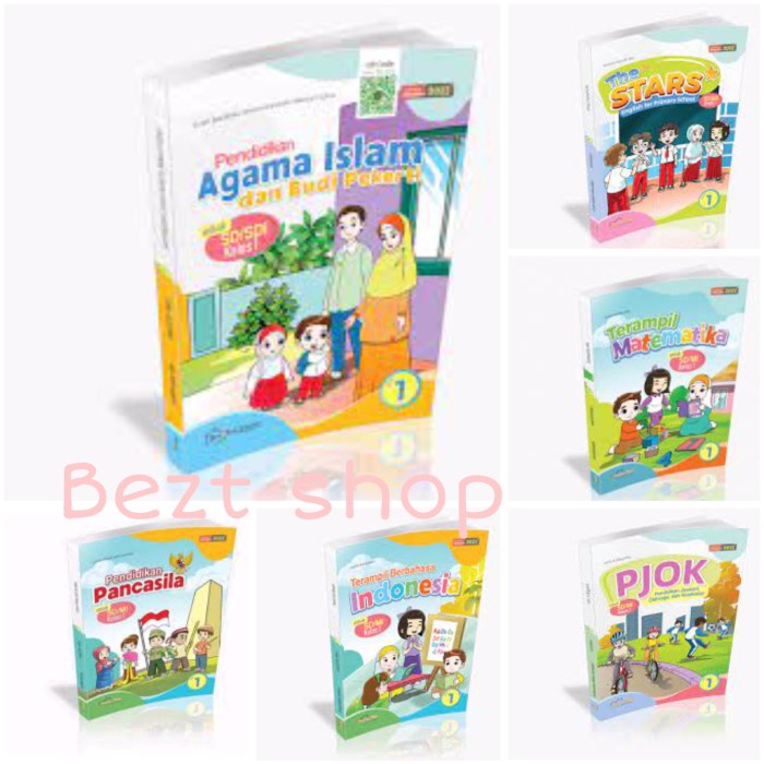 

SALE !!! BUKU PAKET KELAS 1 SD/MI KURIKULUM MERDEKA - PUSTAKA MULIA READYY