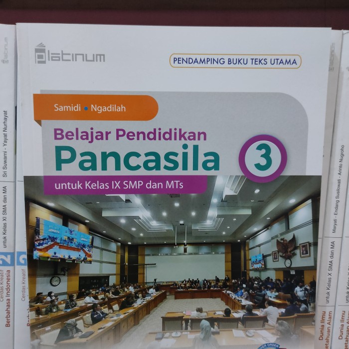

SALE !!! BUKU PAKET SMP KELAS IX/9 KURIKULUM MERDEKA PENERBIT PLATINUM READYY