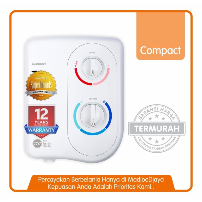 Water Heater Instant 707 - Compact