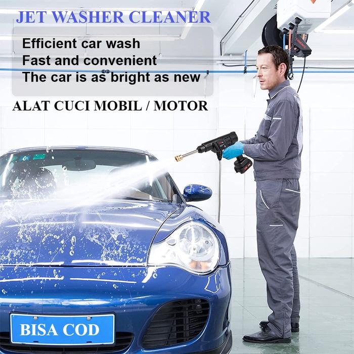 terbaru  olv houseware - alat semprot cuci motor mobil / water jet washer cleaner super kencang