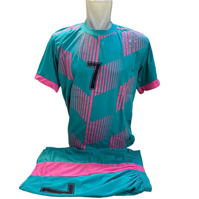 Jersey BolaSepak Isi 18 Plus No 2-19 Stelan Tieam BolaSepak Terlaris Baju Olahraga Uniseks Setelan