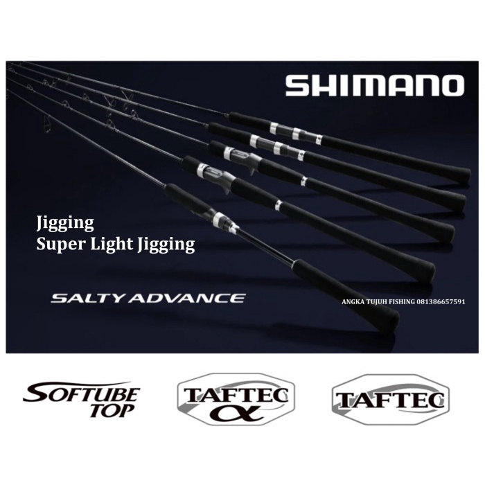 Shimano Salty Advance Jigging & Super Light Jigging Model 2021 Rod