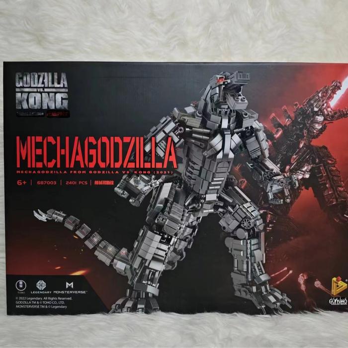 ready stok bricks block godzilla & mecha godzilla anak mainan toys original