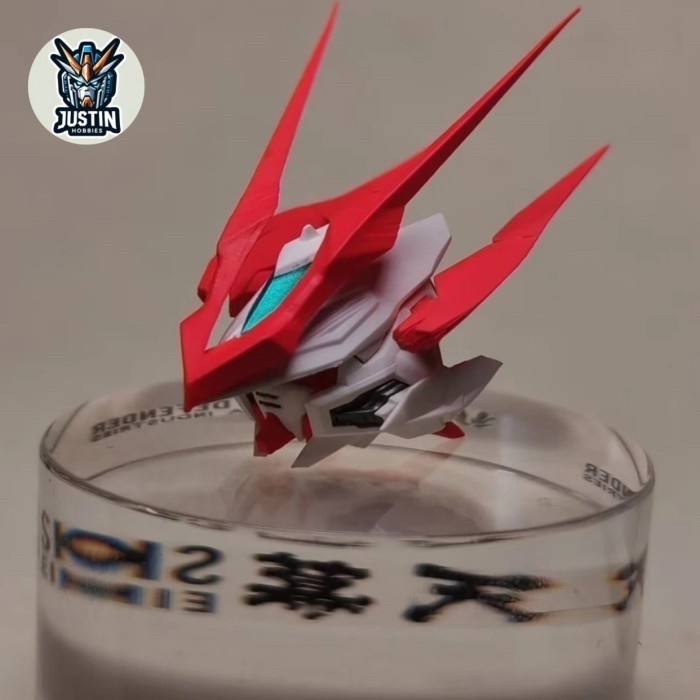 ready stok mb mg astray red frame dragonic head upgrade part original