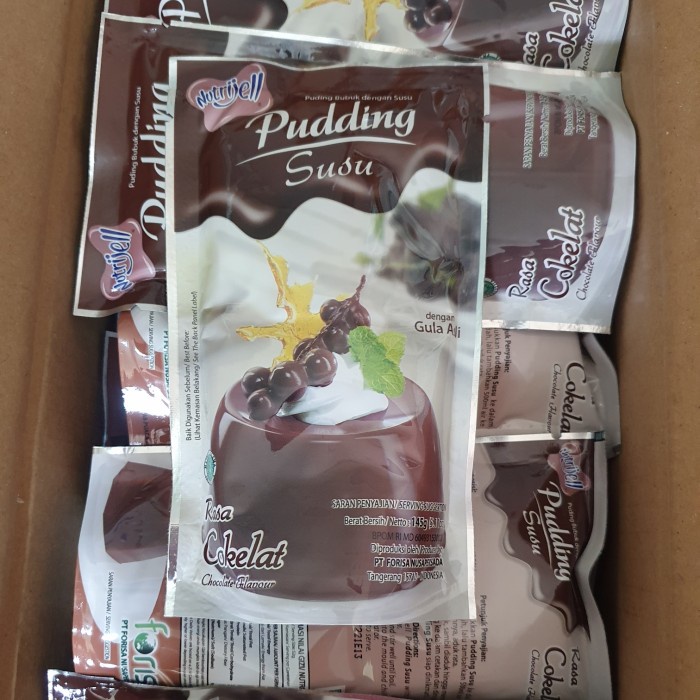 

Ready Stok" Nutrijell Puding Susu Coklat 145Gr