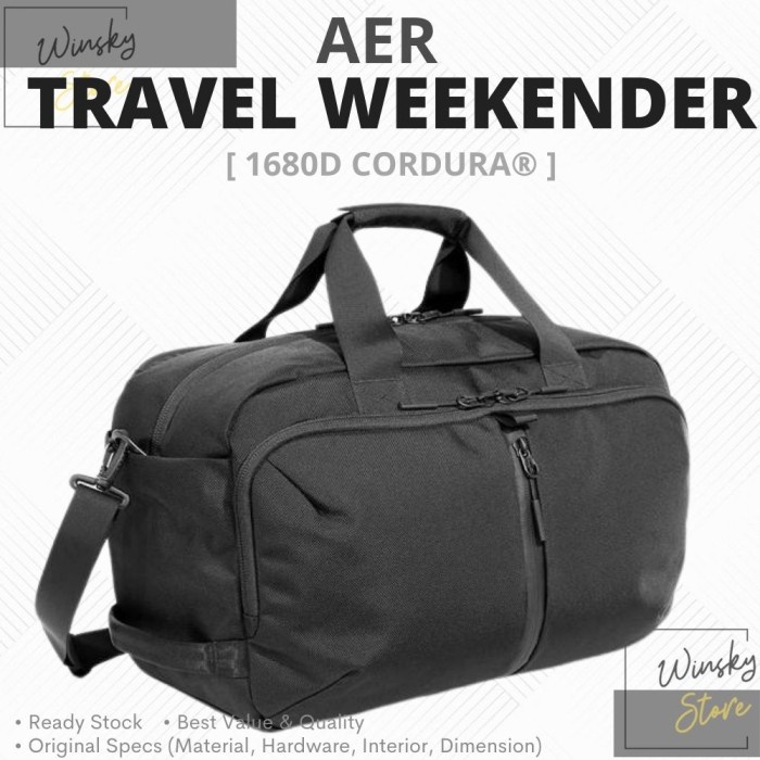 AER Travel Weekender Cordura 1680D Duffel Bag / Tas