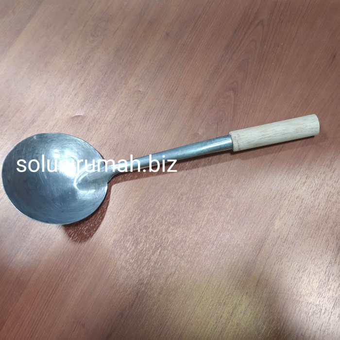 langsung order saja] CIDUK CENTONG D 14CM PANJANG 40CM BERAS BULAT PEGANGAN G SEROK SEMEN