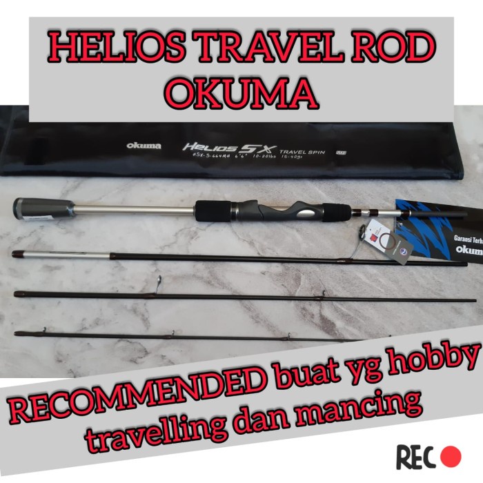 MURAH JORAN ROD OKUMA HELIOS TRAVELLER UL DAN CASTING