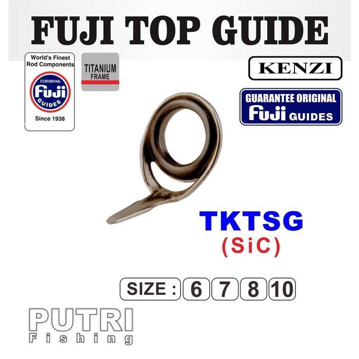 HARGA DISKON MARIT FUJI TOP GUIDE TKTSG SiC joran pancing