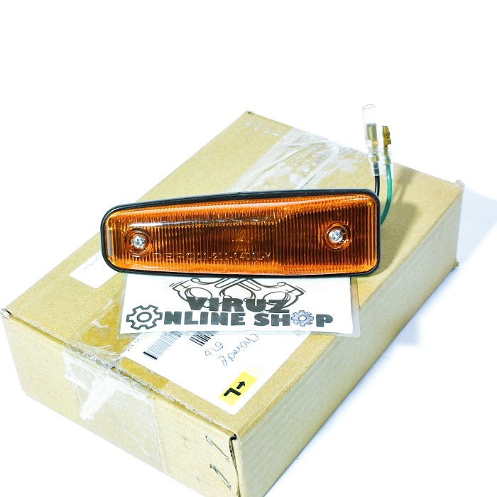 siap kirim] LAMPU SEIN SEN RITING FENDER SAMPING KIRI DAIHATSU CHARADE G10 1980
