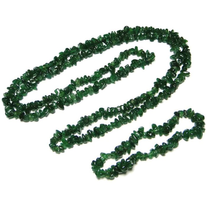 

Ready oke] Batu Pecah/Batu Kerikil/Chip Beads Green/Bahan perhiasan