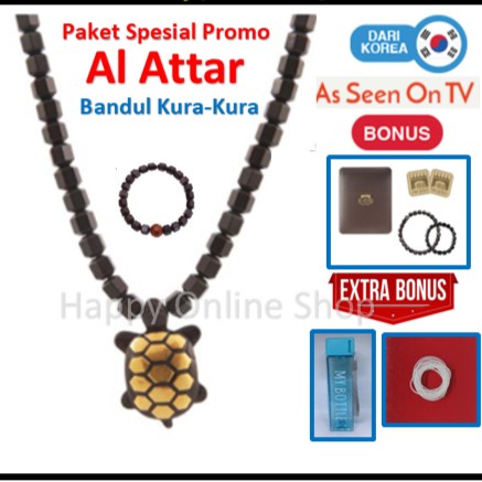 Al Attar Al Athar Kalung Terapi Kesehatan Bandul Kura-Kura