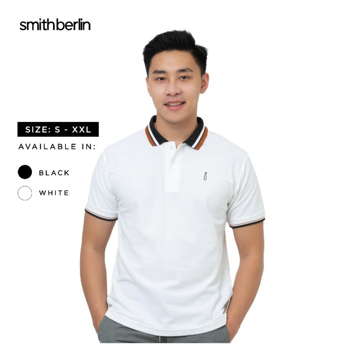 Kaos Polo Pria Smith Berlin Pablo Slim Fit
