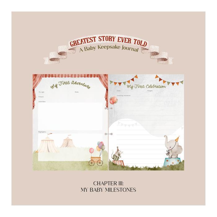 

Paperie Lab - Baby Keepsake Journal Album Foto Bayi Books TERLARIS/TERMURAH/TERPOPULER