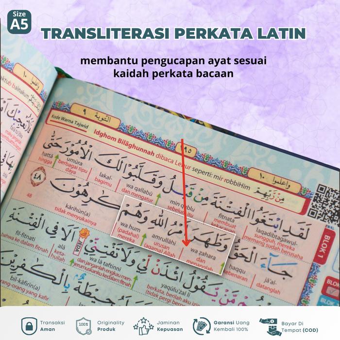 

Promo Al Quran Kids By Nadira.Id Bisa Custom Nama Dan Cod Ukuran A5 Alquran Packing Aman