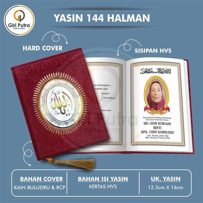

Viral Yasin Hard Cover 144 Halaman / Paket 10 Pcs Packing Aman