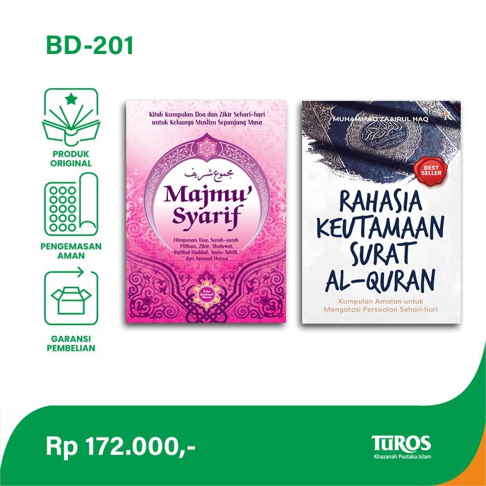 

Terbaru!! Bd-201 Majmu Syarif Pink Sc Dan Rahasia Keutamaan Surat Al-Quran Cod