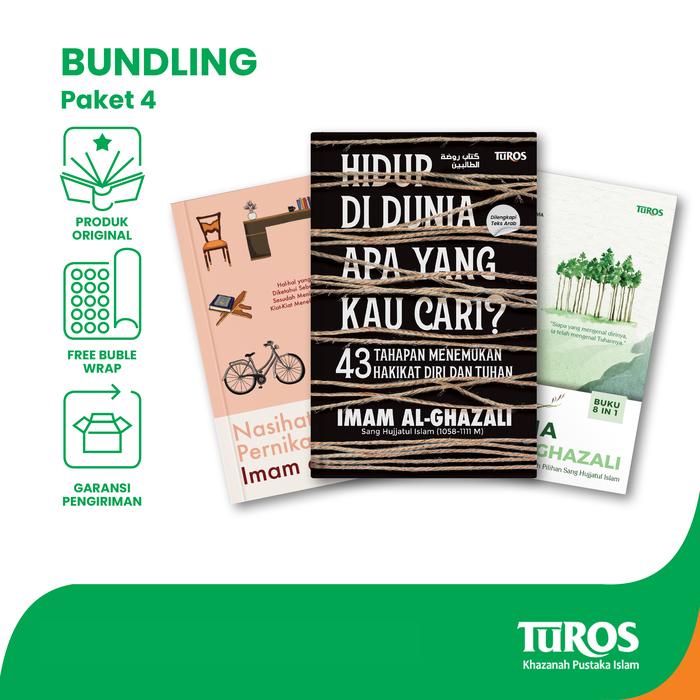 

Produk Viral Buku Bundling Hidup Di Dunia Apa Yang Kau Cari Imam Al Ghazali Cod