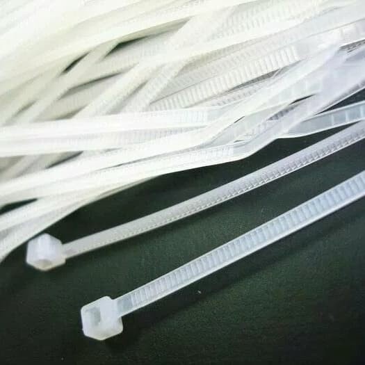 

;&;&;&;&] Kabel Ties Putih 5x250mm 100pcs / Cable Ties putih 25 cm
