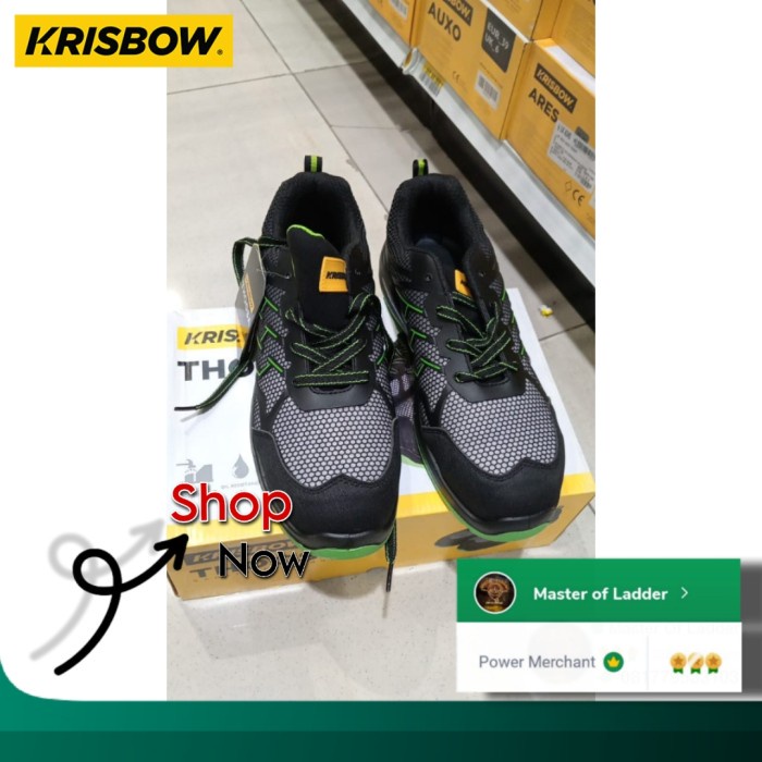 Ready Krisbow Sepatu Safety Shoes Thoosa Sporty Sepatu Proyek Glow The Dark