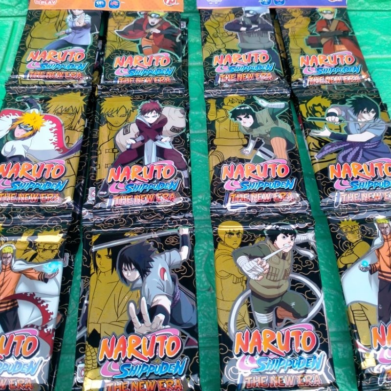 Promo 12 Sachet Mainan Kartu Foil Naruto Shippuden The New Era Ml Onepiece Trading Card Game