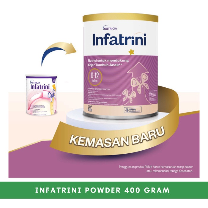 NUTRICIA INFATRINI POWDER 400 GR/ 400GR - SUSU INFATRINI