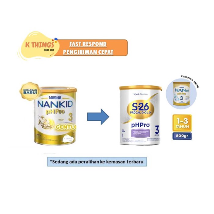 NAN pH Pro 3 800 gr Nan Kid 3 800gr Nestle (Susu Alergi) MURAH
