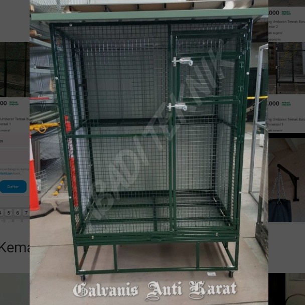 sangkar kandang burung ternak koloni umbaran aviary lovebird pleci DiskonJual MurahHarga DiskonObral