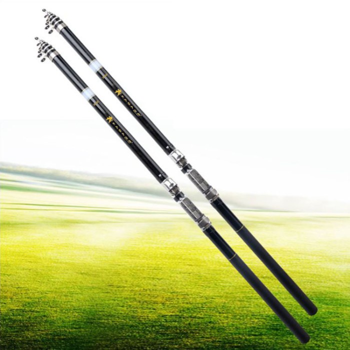 Joran Tegek Kolong Hitam Fiber Composite Carbon