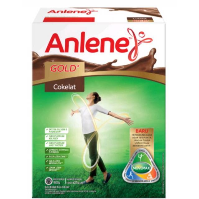 

ANLENE GOLD COKELAT 850GR - RAJA SUSU