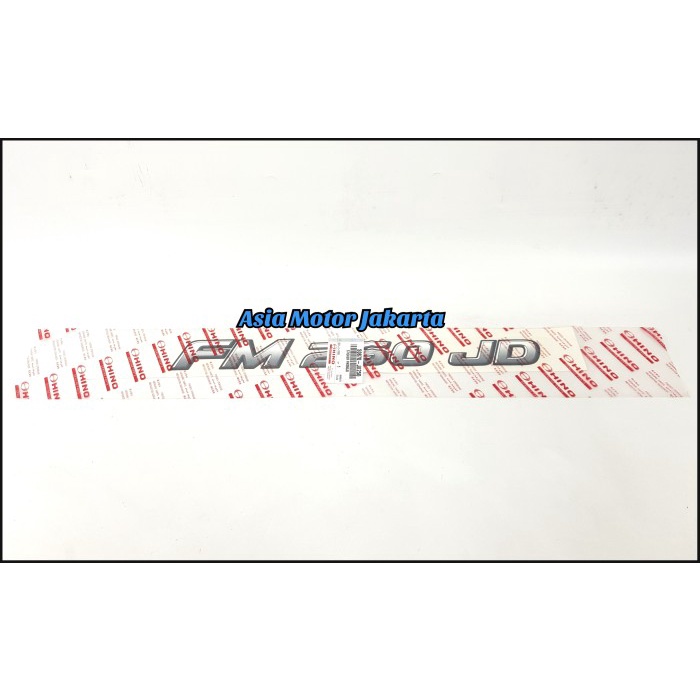 $+$+$+$+] Sticker Tulisan FM260JD Asli - Truck Hino 500