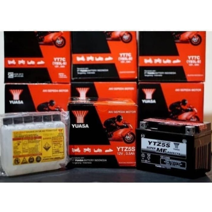 AKI MOTOR HONDA VERZA YUASA YTZ5S MF AKI KERING DiskonJual MurahHarga DiskonObral