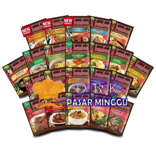 

LIMITED EDITION BAMBOE gule rendang semur rawon bumbu masak