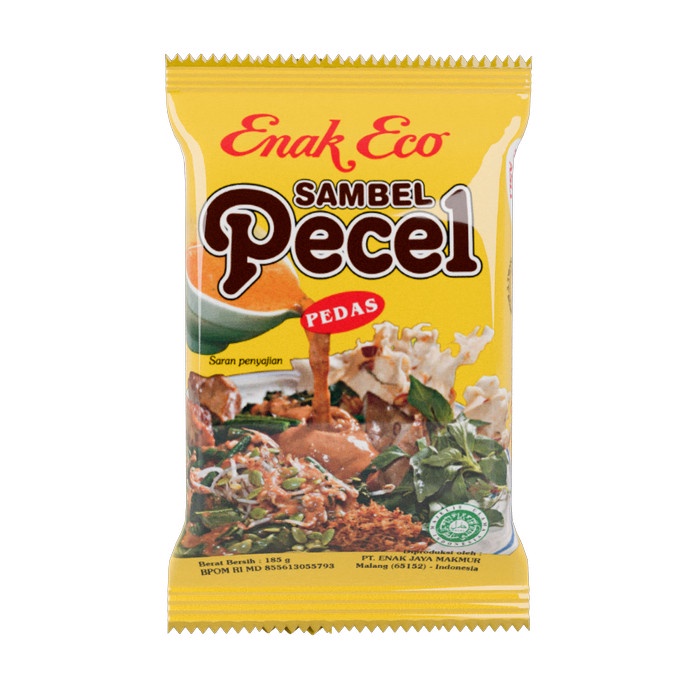 

BOOM SALE BUMBU PECEL ENAK ECO 185 GR PEDAS