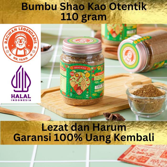 

DISKON Bumbu Shaokao 110gr tanpa cabe Racikan Legendaris