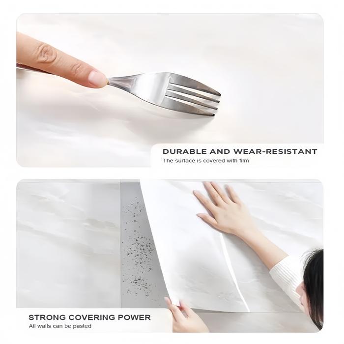 10PCS Wallpaper Dinding 30 60 Cm /Wall Sticker Vinyl Marbel Granit/ Wallpaper Dinding Bilik Tidur