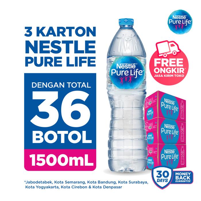 

PROMO - NESTLE PURE LIFE 3 KARTON 1500ML PROMO