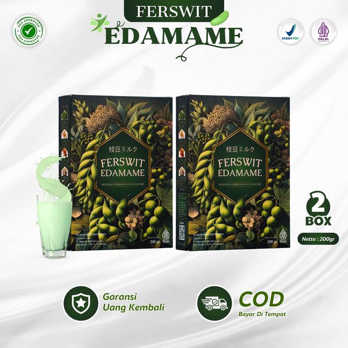 

terbaru !!! ferswit susu edamame jepang asli original untuk tulang & sendi ready