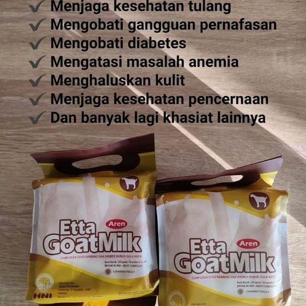 

terbaru !!! etta goatmilk gula aren susu kambing bubuk etawa bahan dairy manis milk putih ready