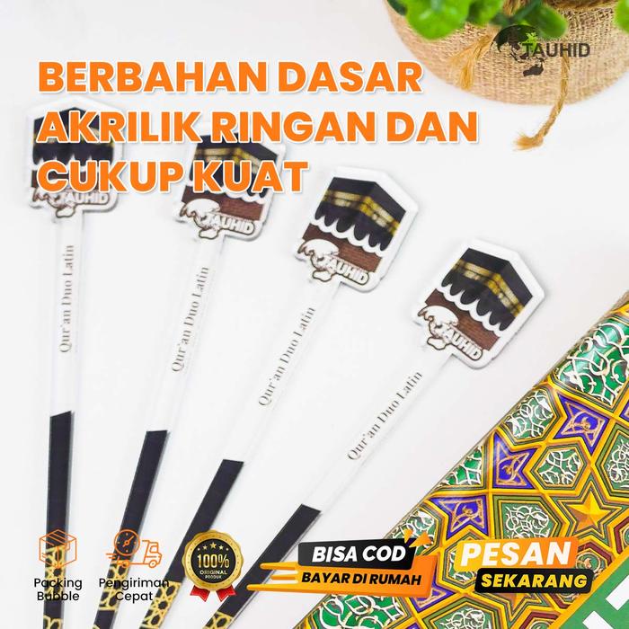 

JTTOP" TUNJI TUDING PENUNJUK ACRILIC UNTUK NGAJI AL-QURAN BUKU PLASTIK STATIONERY
