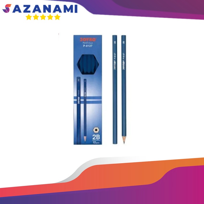 

JTTOP" JOYKO PENCILS 2B PENSIL KAYU 2B JOYKO 6161 UNTUK KOMPUTER