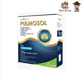 

terbaru !!! pulmosol 150 gram creamy vanila ready