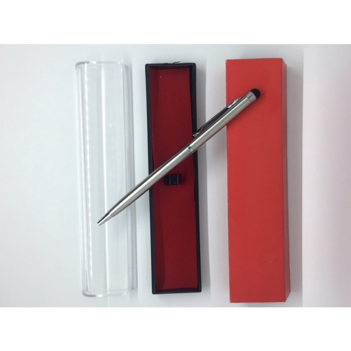 

JTTOP" PULPEN BESI / PULPEN PROMOSI TIPE ICI STYLUS CHROME + KOTAK