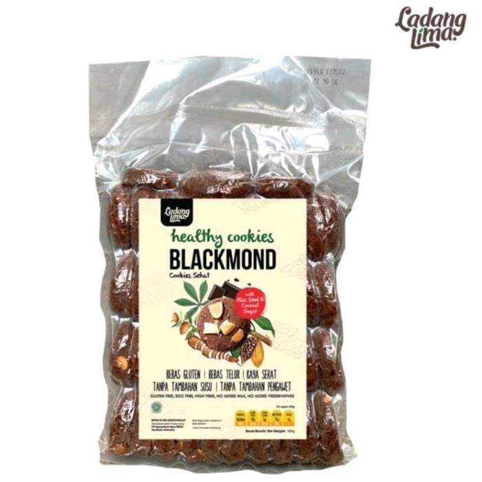 

SALE !!! COOKIES BLACKMOND GLUTEN FREE 500 GR READYY