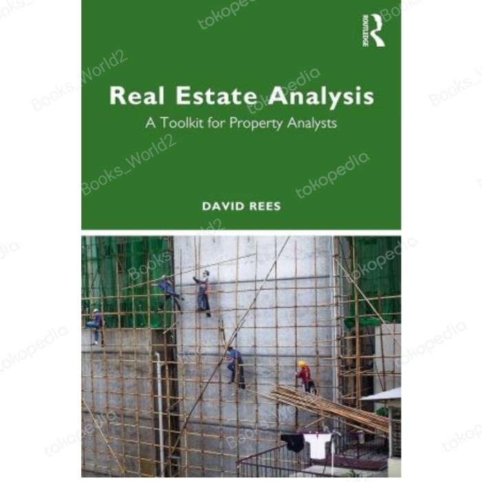 

SALE !!! BUKU REAL ESTATE ANALYSIS: A TOOLKIT FOR PROPERTY ANALYSTS READYY
