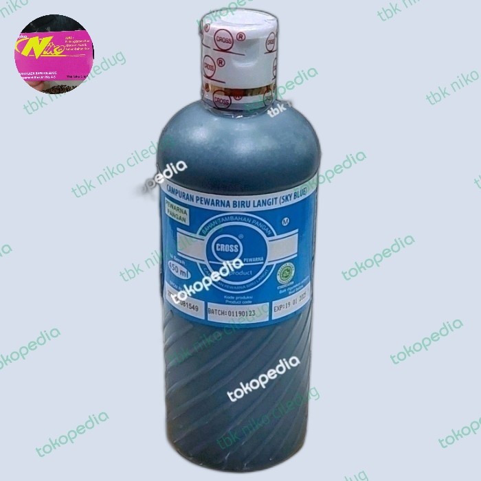 

Pewarna Diva Cross 450Ml Biru (Sky Blue)