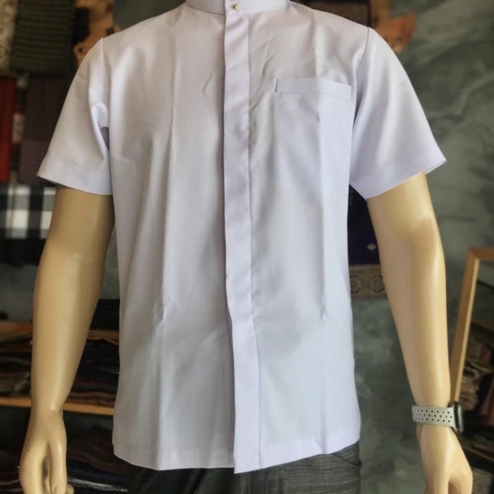 TERUJI Kemeja safari lemgan pendek - kemeja adat bali